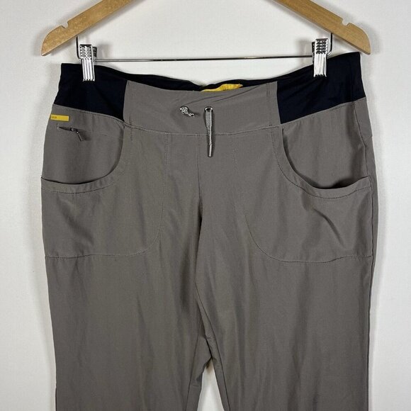 Lole women’s size Medium‎ gray and black activewear drawstring pants sustainable - Picture 3 of 9